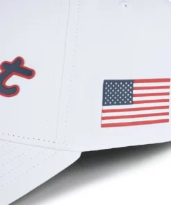 Titleist Usa Player Performance Hat -Golf Sales Store titleist players performance hat usa white navy red 06 33777.1676587392