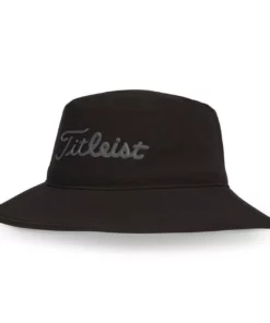 Titleist Player Hat Stadry Bucket -Golf Sales Store titleist players stadry bucket hat black charcoal 01 22342.1676591882