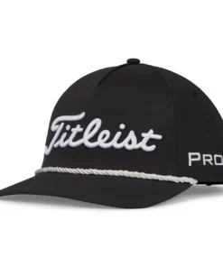 Titleist Tour Rope Hat -Golf Sales Store titleist tour rope hat black white 01 86697.1676586414