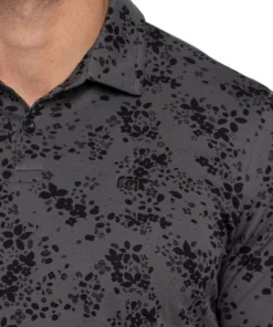 A Little Spice Polo Travis Mathew -Golf Sales Store travis mathew a little spice polo heather forged iron 03 43481.1678472880