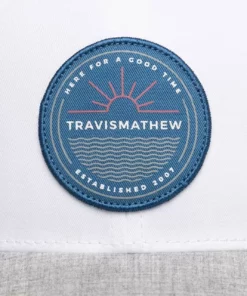 Travis Mathew All Booked Up Hat -Golf Sales Store travis mathew all booked up hat white 03 31226.1678478878