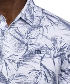 Around The Bay Polo Travis Mathew -Golf Sales Store travis mathew around the bay polo white 03 52535.1678477679