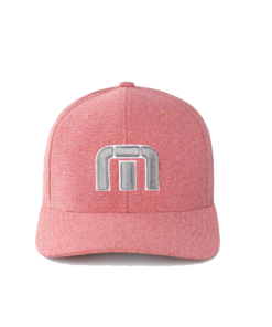 Travis Mathew B-Bahamas Hat -Golf Sales Store travis mathew b bahamas hat heather cardinal 01 04133.1636734621