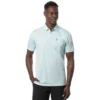 Travis Mathew Bay Swim Polo -Golf Sales Store travis mathew bay swim polo heather petite four 01 57247.1676582795