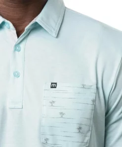 Travis Mathew Bay Swim Polo -Golf Sales Store travis mathew bay swim polo heather petite four 02 25356.1676580186