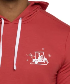 Travis Mathew Roasting Hoodie Chestnut -Golf Sales Store travis mathew chestnuts roasting hoodie heather red 04 00600.1671651374