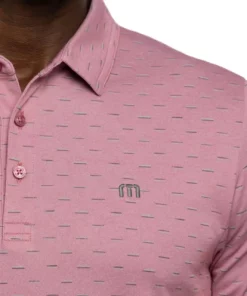 Travis Mathew Colorful City Polo -Golf Sales Store travis mathew colorful city polo heather earth red 03 64240.1678477080