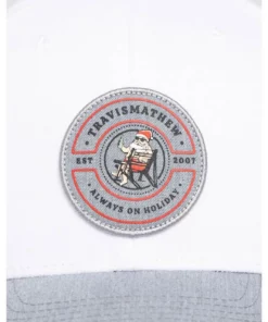 Travis Mathew Holiday SZN Hat -Golf Sales Store travis mathew holiday szn hat white 04 70769.1671651628