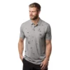 Travis Mathew Ice Breaker Polo -Golf Sales Store travis mathew ice breaker polo heather medium grey 01 19912.1671484350