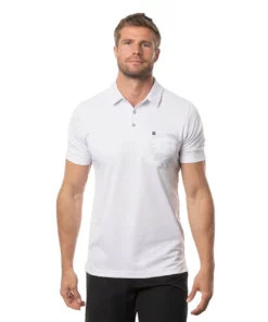 Travis Mathew It's A Rental Polo -Golf Sales Store travis mathew its a rental polo white 01 90105.1676595712