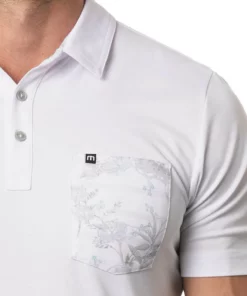 Travis Mathew It's A Rental Polo -Golf Sales Store travis mathew its a rental polo white 02 28950.1676591552