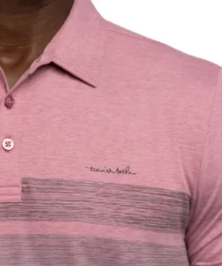 Travis Mathew King Of Cabo Polo -Golf Sales Store travis mathew king of cabo polo heather earth red 03 59435.1678469579