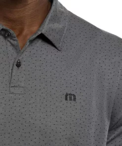 Travis Mathew Light Valley Polo -Golf Sales Store travis mathew light valley polo heather dark grey 03 20763.1671651594