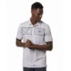 Travis Mathew Make Camp Polo -Golf Sales Store travis mathew make camp polo heather light grey 01 68441.1676581674