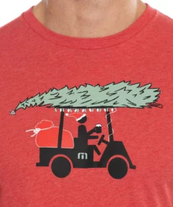 Travis Mathew Midnight Ride Tee 7 Travis Mathew Midnight Ride Tee -Golf Sales Store travis mathew midnight ride tee heather red 03 72418.1671651883