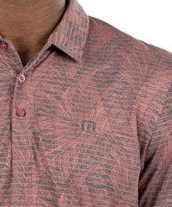 Travis Mathew Moonrise Polo -Golf Sales Store travis mathew moonrise polo roan rouge 03 27576.1671652968