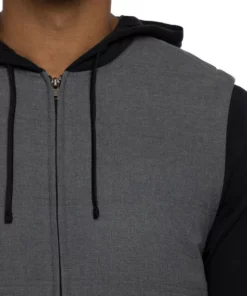 Travis Mathew Scavenger Jacket -Golf Sales Store travis mathew scavenger full zip hoodie heather dark grey 02 32730.1676586876