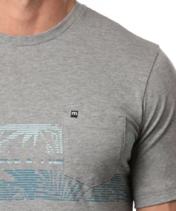 Travis Mathew Secluded Spot Tee -Golf Sales Store travis mathew secluded spot tee heather grey 02 12549.1676597083