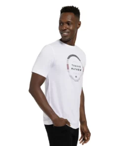 Travis Mathew Tee Secondary School -Golf Sales Store travis mathew secondary school tee white 02 61521.1671653064