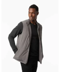 Snowbody Travis Mathew Better Vest -Golf Sales Store travis mathew snowbody better vest grey pinstripe 02 52354.1640880650