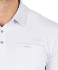 Travis Mathew Snowy Days Polo -Golf Sales Store travis mathew snowy days polo white 03 84237.1671652383