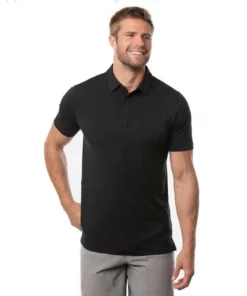 Travis Mathew The Heater Polo -Golf Sales Store travis mathew the heater polo black 01 79410.1676592811