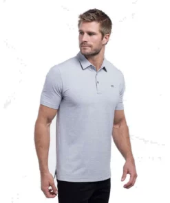 Travis Mathew The Heater Polo -Golf Sales Store travis mathew the heater polo heather microchip 03 00946.1676580676