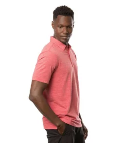 Travis Mathew The Heater Polo -Golf Sales Store travis mathew the heater polo heather scooter 03 01788.1676580705