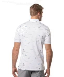 Travis Mathew Warp Drive Polo -Golf Sales Store travis mathew warp drive polo white 03 41094.1659042882