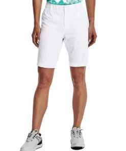 Under Armour Women' Link Short Woven -Golf Sales Store under armour womens links woven short white 04 32036.1676581460